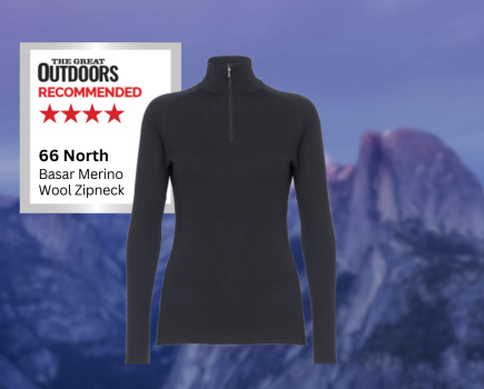 66 North Basar Merino Wool Zipneck review