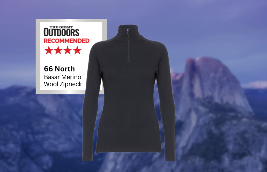 66 North Basar Merino Wool Zipneck review
