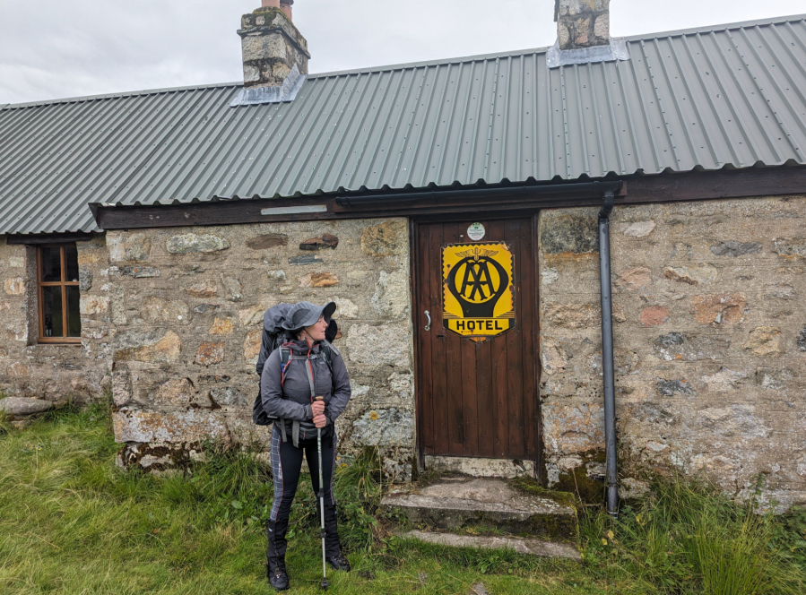 Tarf Hotel isn't a hotel, it's a bothy. You still need all your stuff (plus coal)