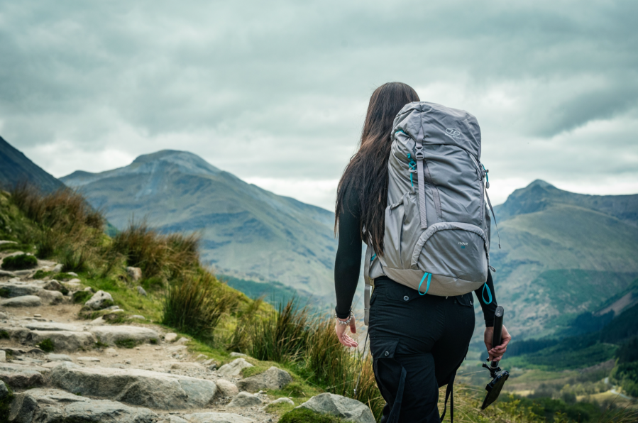 The Highlander Ivar 30 on Ben Nevis. Credit: Highlander Outdoor