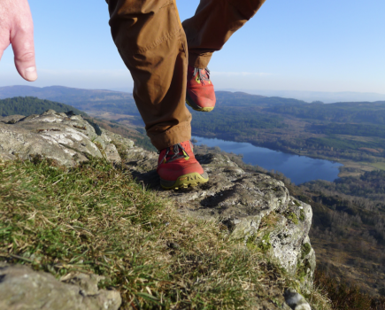 best hiking shoes - LEAD SHOT - You dancing? You asking? Trail runners for the win - credit Peter Macfarlane