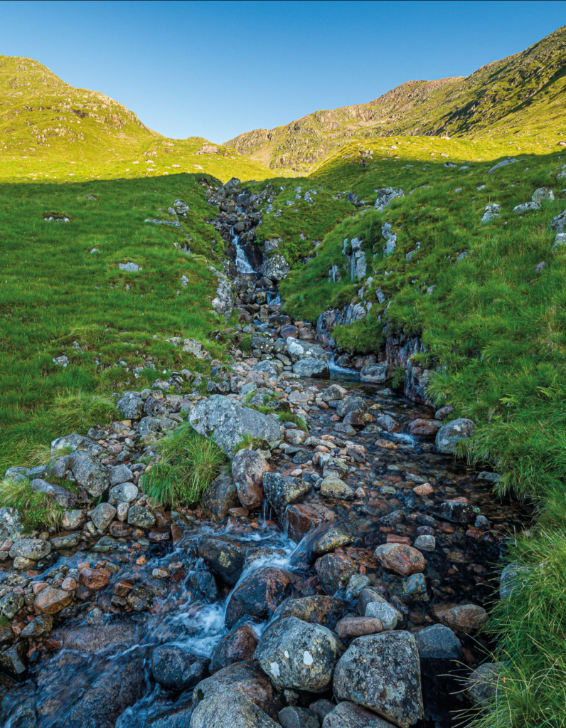12 - Waterfalls in stream below Coire Dearg - Cruachan-7210044