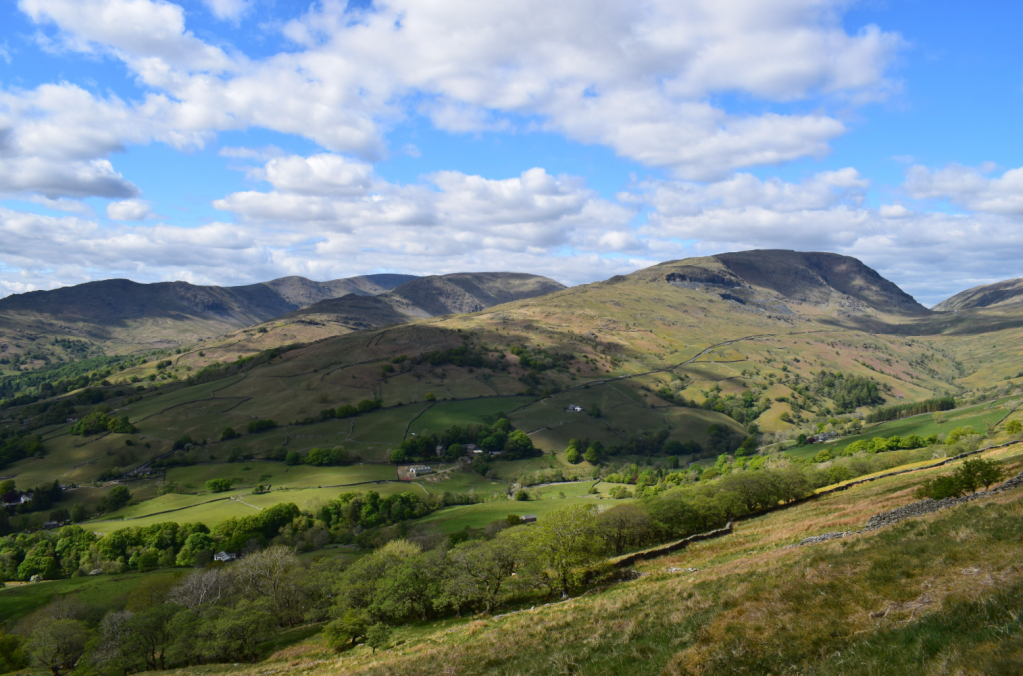 Looking towards Red Screes from Wansfell Pike