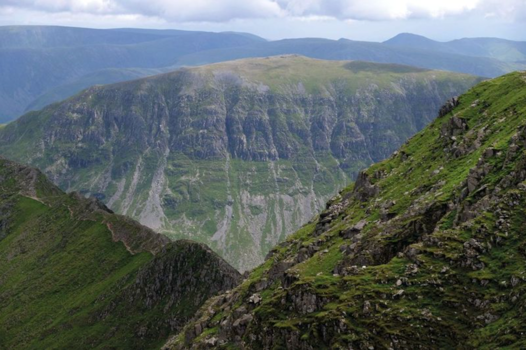 Looking across Striding Edge to St Sunday Crag_VCROW