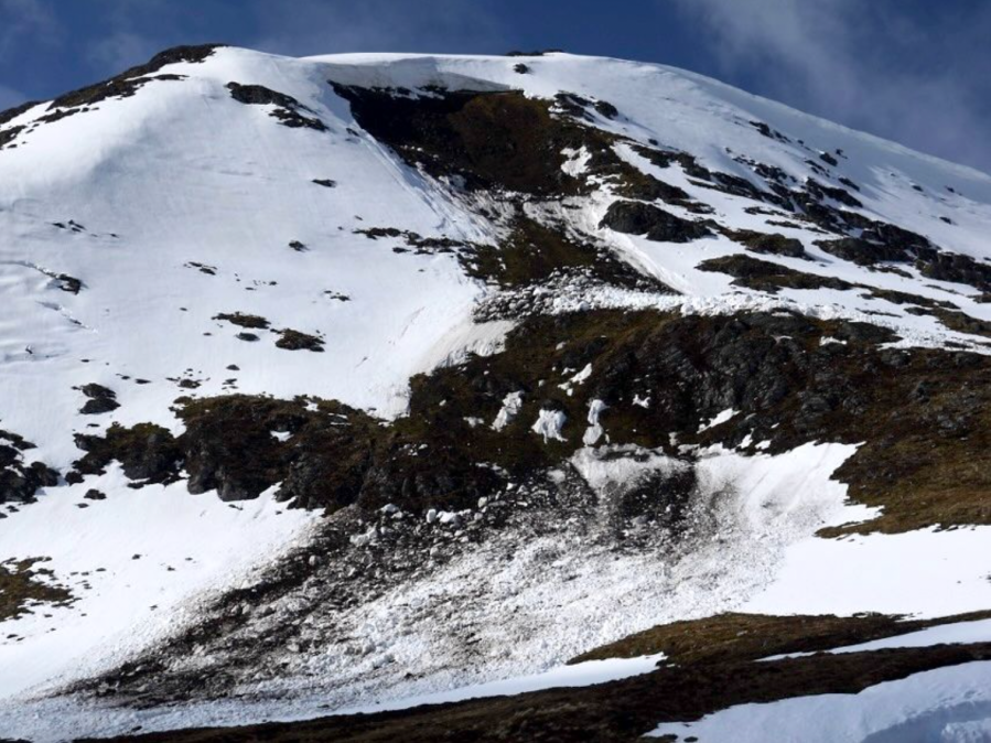 Large wet snow avalanches