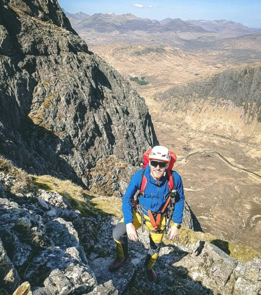 Rich: from Nottingham to the Highlands. Credit: Rich