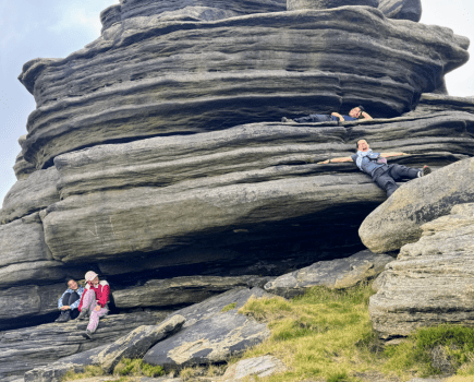 ESEA Outdoors - Playing in the Peak District. Credit: Samantha Smith