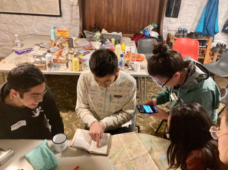 ESEA Outdoors Planning a day out in the Lakes. Credit: Kelly Cheng