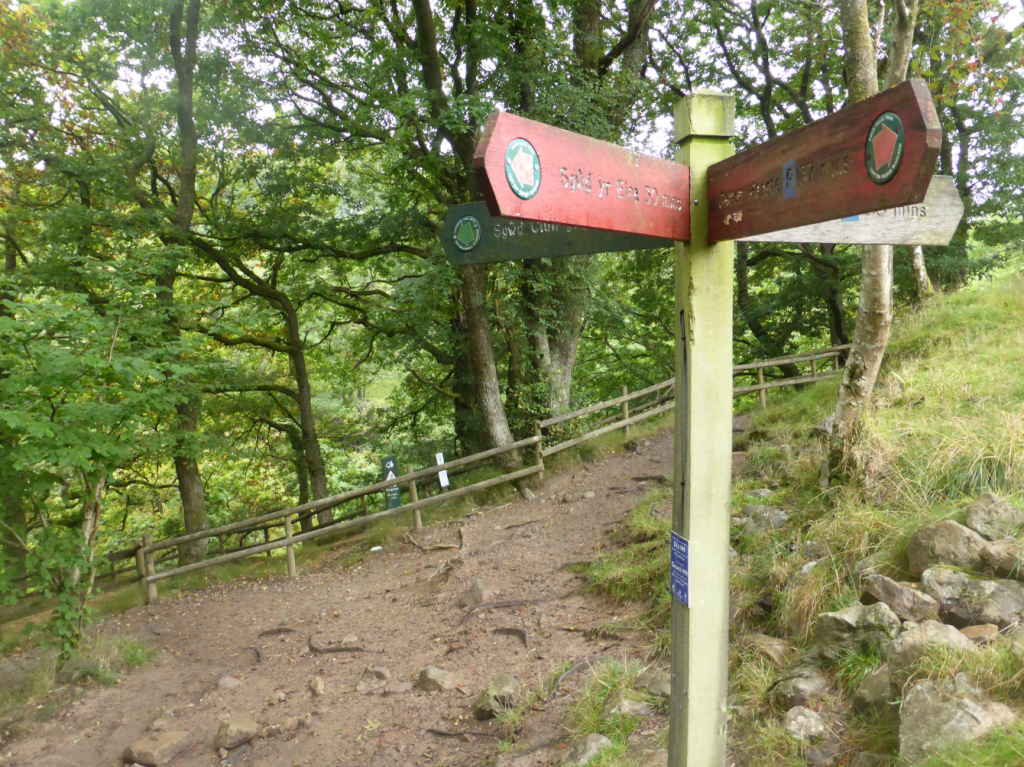 The Four Falls Trails is relatively well signposted. Credit: Fiona Barltrop