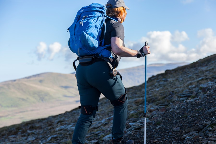 The Hypershell can help you make light(er) work of ascents. Credit_ Gary Moore