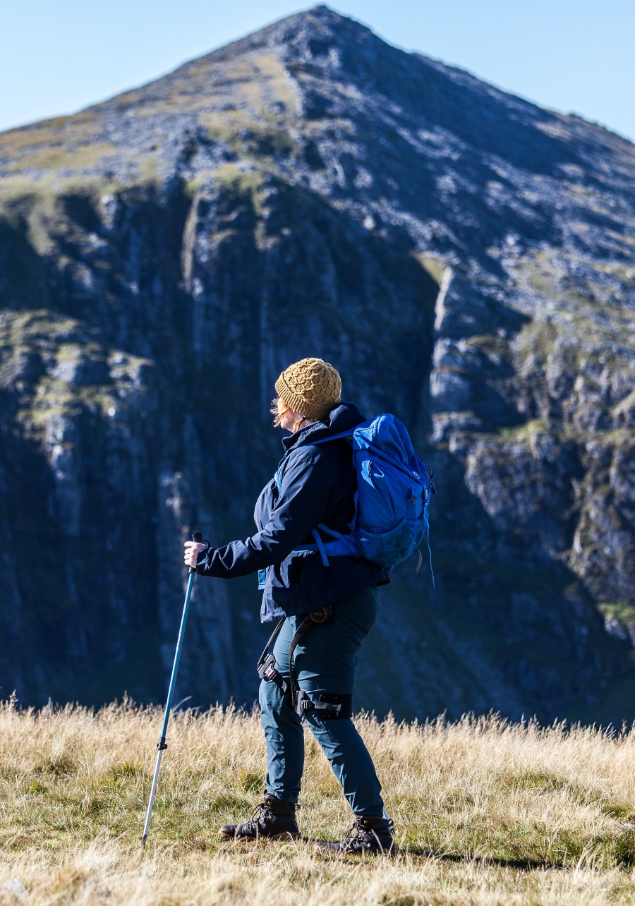 ai exoskeleton - Walking in Eryri with extra assistance from an AI exoskeleton. Credit_ Gary Moore