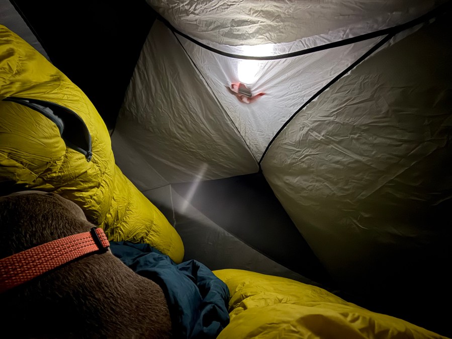 The HEIMPLANET Kirra 2 is palatial and boasts some nifty features. Credit: Francesca Donovan