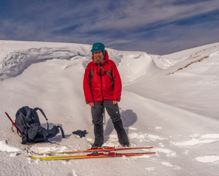 Wearing the Aspira in the Cairngorms in 2024