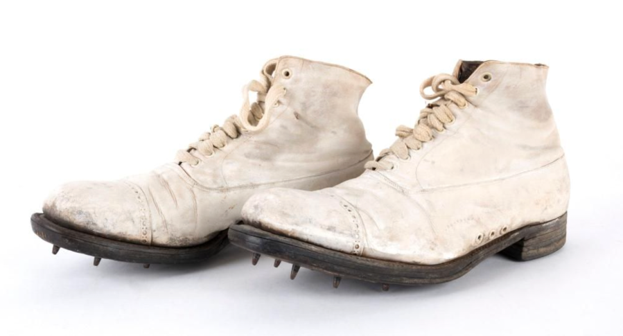 Original running pumps, based on Joseph’s grandfather Sam’s cricket shoes