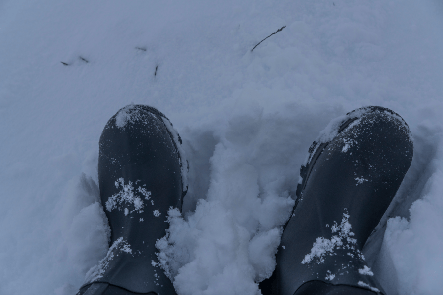 The Bearlines cope well in deep hill snow. Credit: Chris Townsend