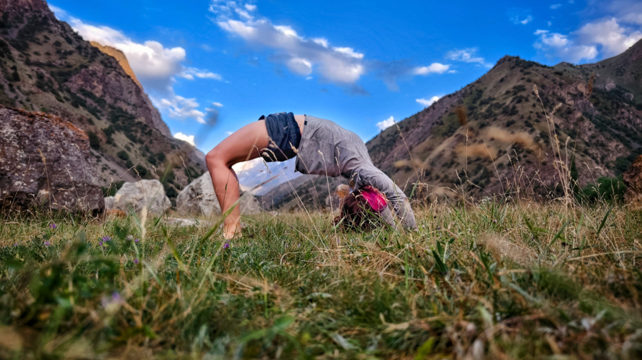 10. Yoga was an essential daily ritual