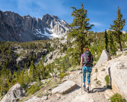 Entering the John Muir Wilderness