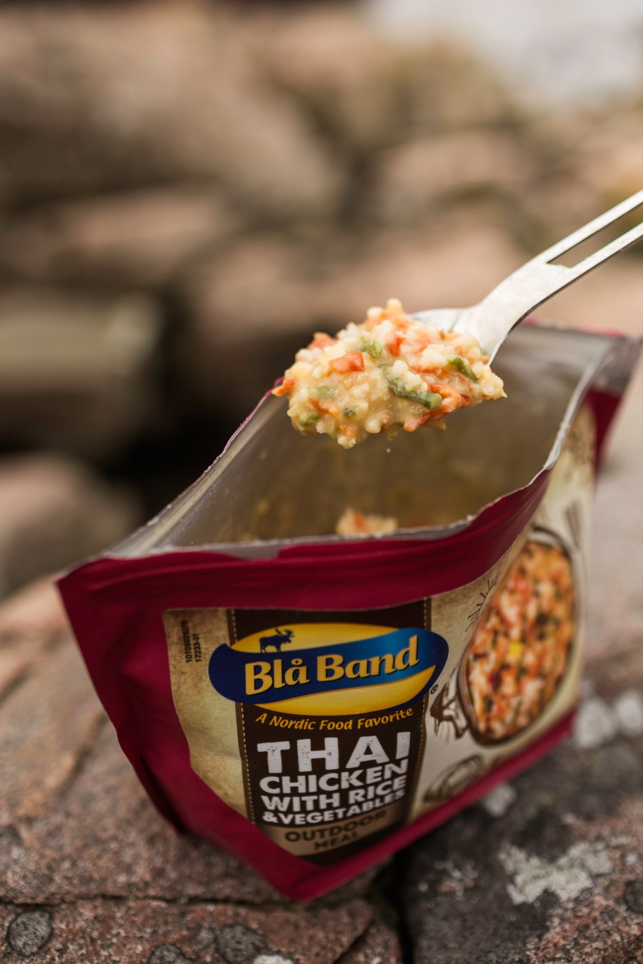 Bla Band Thai Chicken with Rice and Vegetables