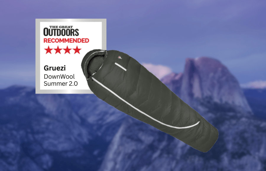The Gruezi DownWool Summer 2.0 sleeping bag is a great choice for the damp British climate with eco-credentials, says tester Steph Wetherell.
