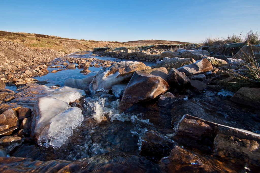Eller Beck in winter. Credit: Ian Battersby