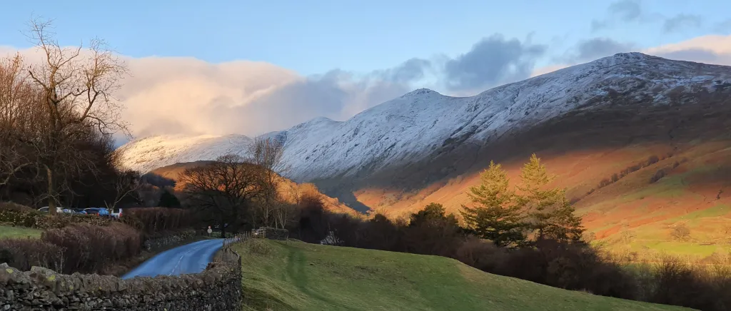 The Ill Bell trio from the Troutbeck side. Credit: Norman Hadley