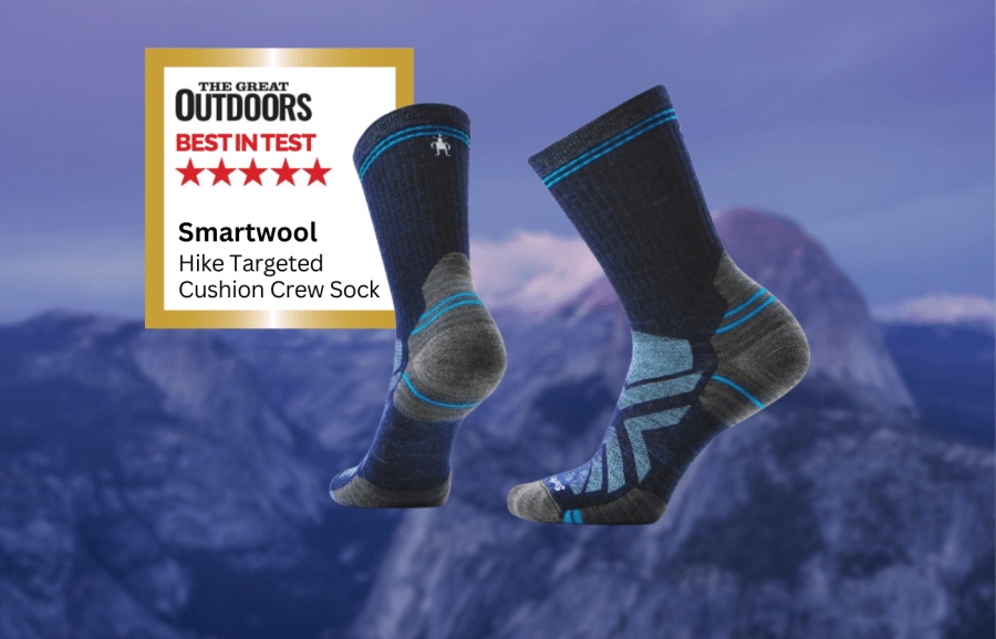 Lara Dunn awards the Smartwool Women’s Hike Targeted Cushion Crew Socks her Best in Test and Greener Choice. Here's why.