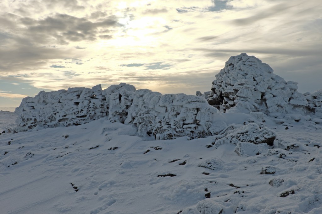 On Knapside Hill at waypoint four. Credit: Vivienne Crow