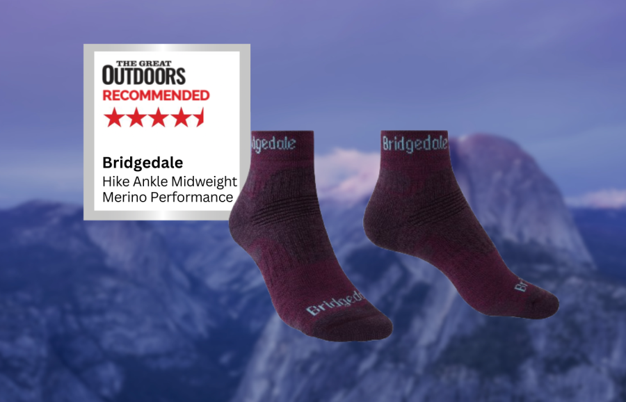 Bridgedale Women’s Hike Midweight Merino Performance Ankle Socks