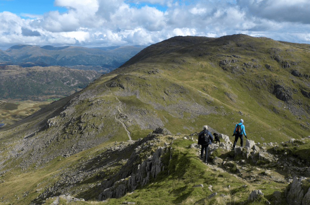 Wetherlam from the top of Prison Band. Credit: Vivienne Crow