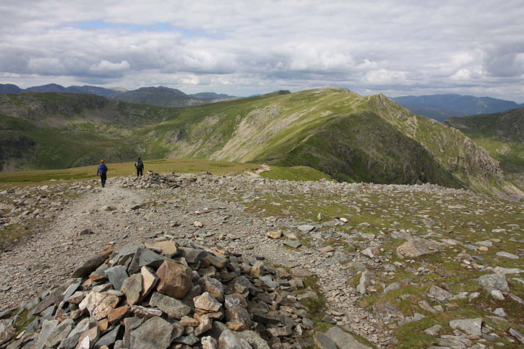 On Brim Fell, looking north towards Swirl How. Credit: Vivienne Crow