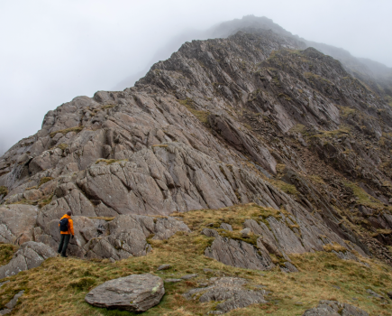 Yr Cribau ridge. Credit: Andrew Galloway