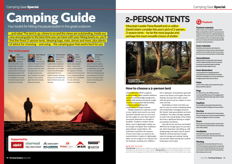 uk three peaks - may 2026 - spring camping guide