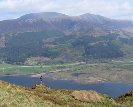 Views across Bassenthwaite and to Skiddaw from Barf. Credit: James Forrest