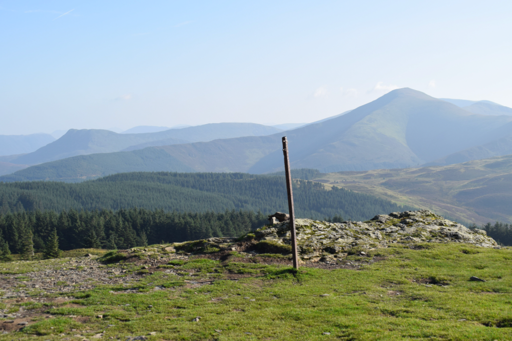 Lord's Seat summit. Credit: James Forrest