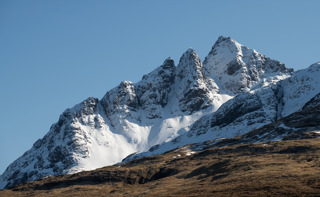 The view from the approach - Pinnacle Ridge of Sgurr nan Gillean.jpg