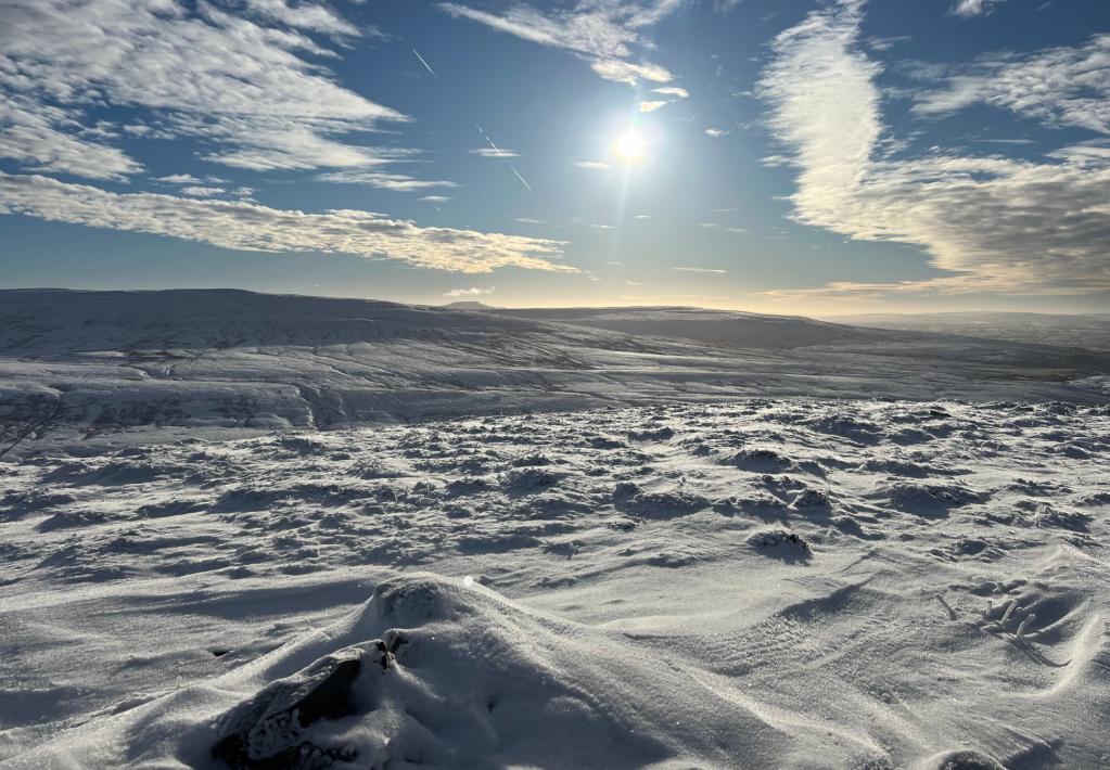 Distant Whernside. Credit: Francesca Donovan