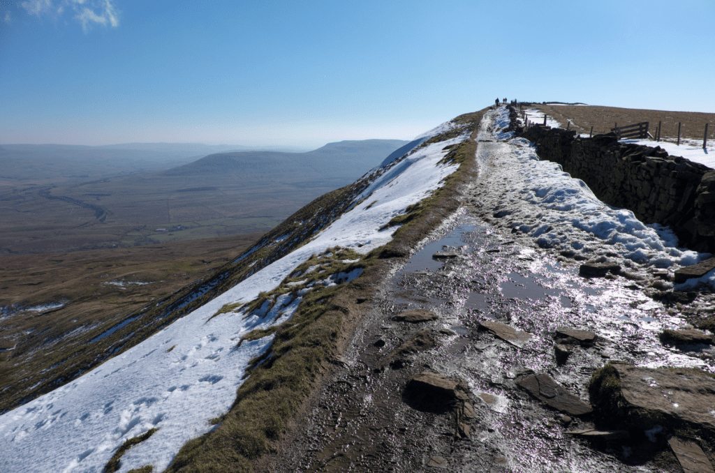 On Whernside's summit ridge_VCROW