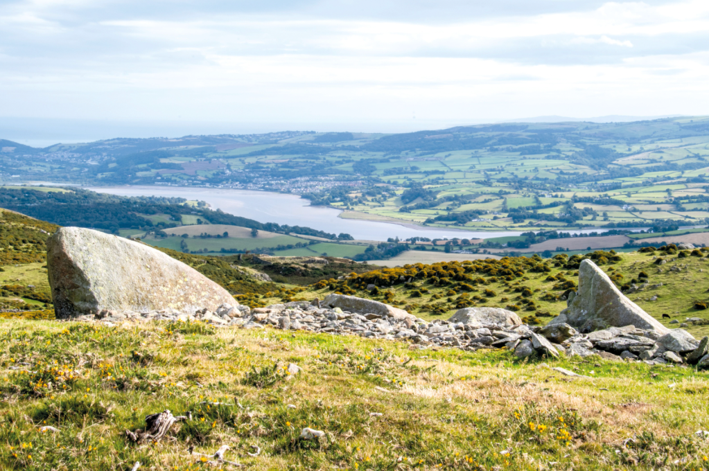 The Conwy Valley from Caer Bach