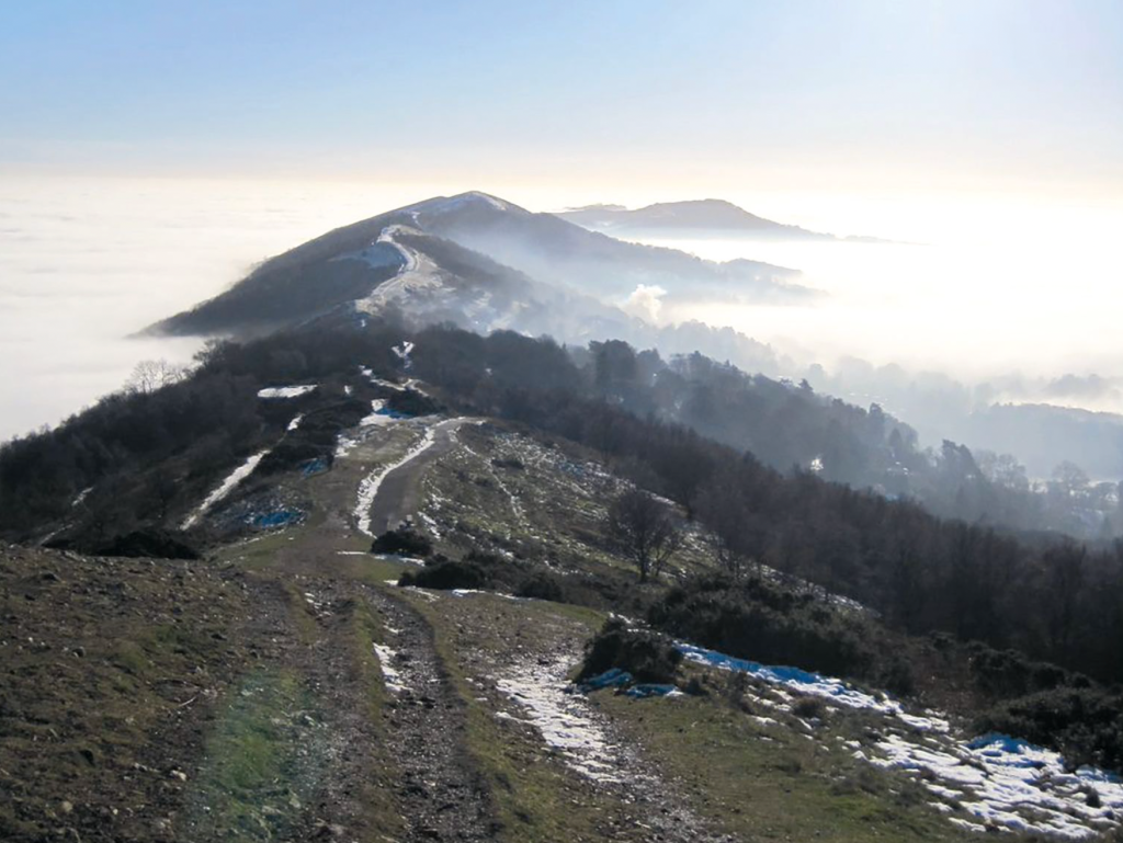The long ridgeline. Credit: Lara Dunn