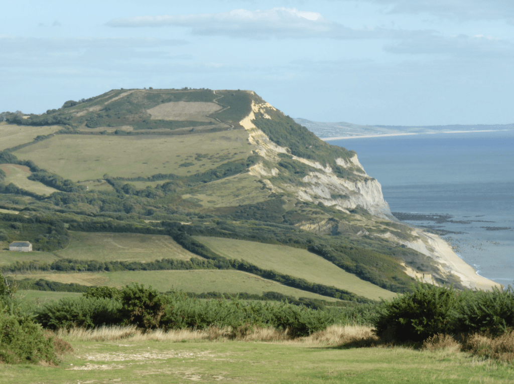 Golden Cap from Stonebarrow Hill