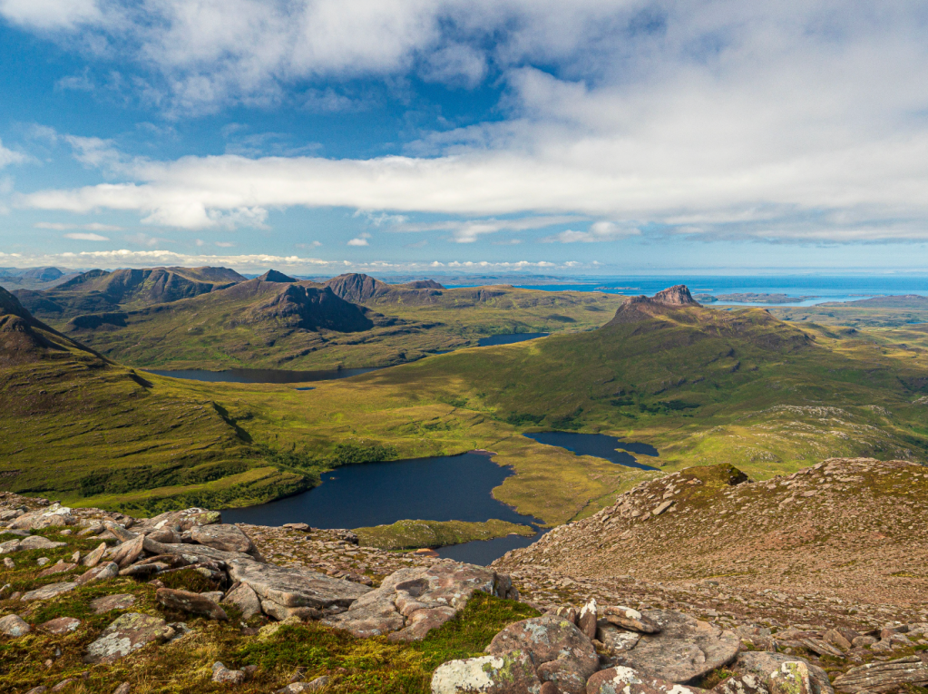 7 - Coigach and Stac Pollaidh from Sròn Gharbh -  Cul Mor-8100744