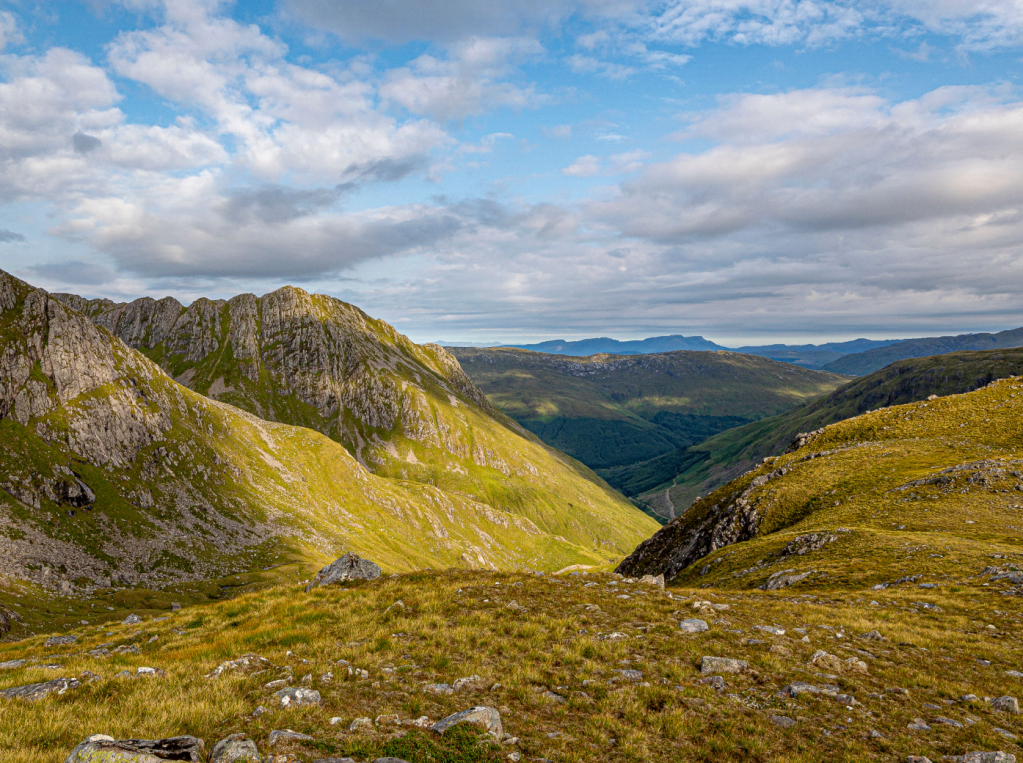 15 - Fàradh Nighean Fhearchair and A’ Ghlas bheinn -  BeinnFhada-7240313