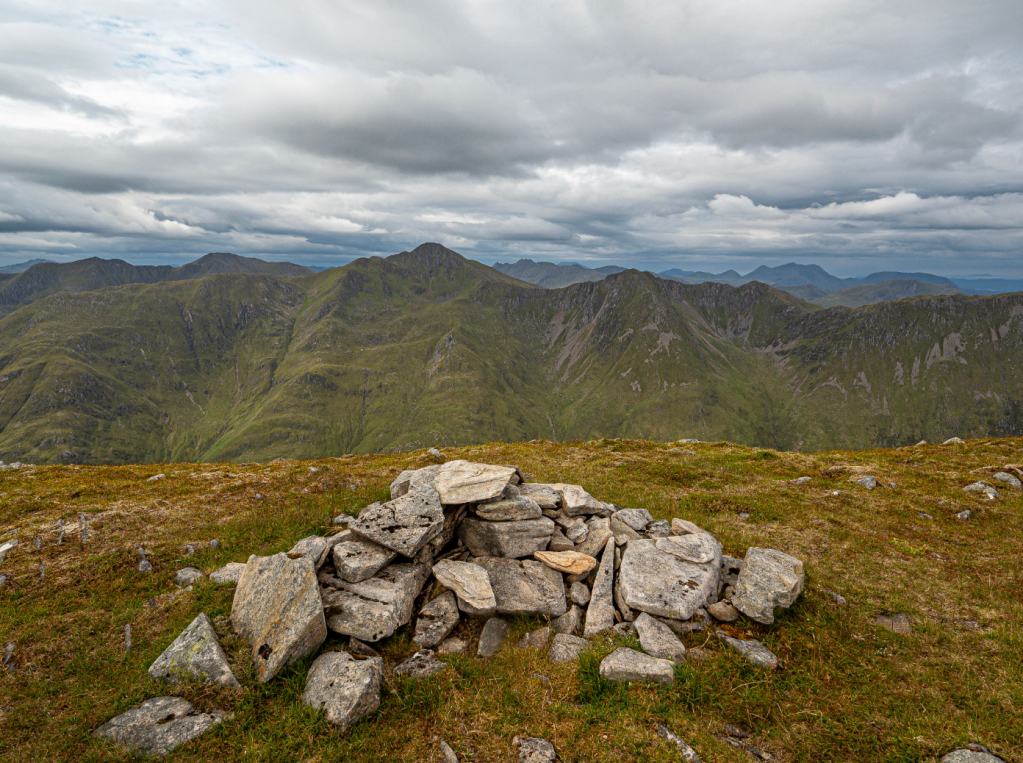 5 - Waypoint 5 -  Summit cairn at Meall an Fhuarain Mhòir -  BeinnFhada-7240335.jpg