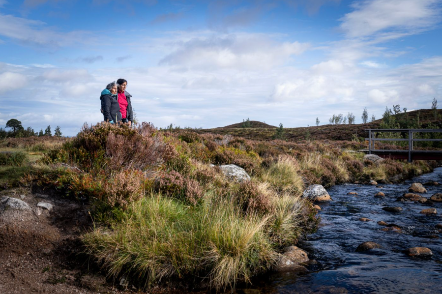8. Family, outdoors - an eternal riverside scene