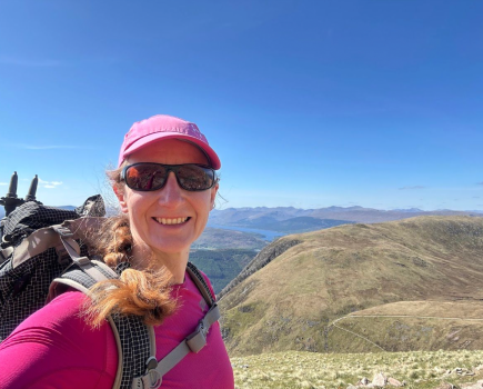 A glorious day spent on Ben Nevis, but Kate was still taking psychiatric medication - credit Kate Armstrong
