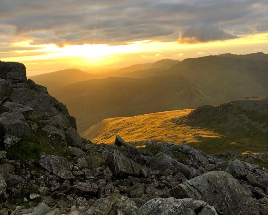 A day's walking around Scafell Pike in August 2020 brought home to Kate that the mountains aren't a substitute for therapy - credit Kate Armstrong