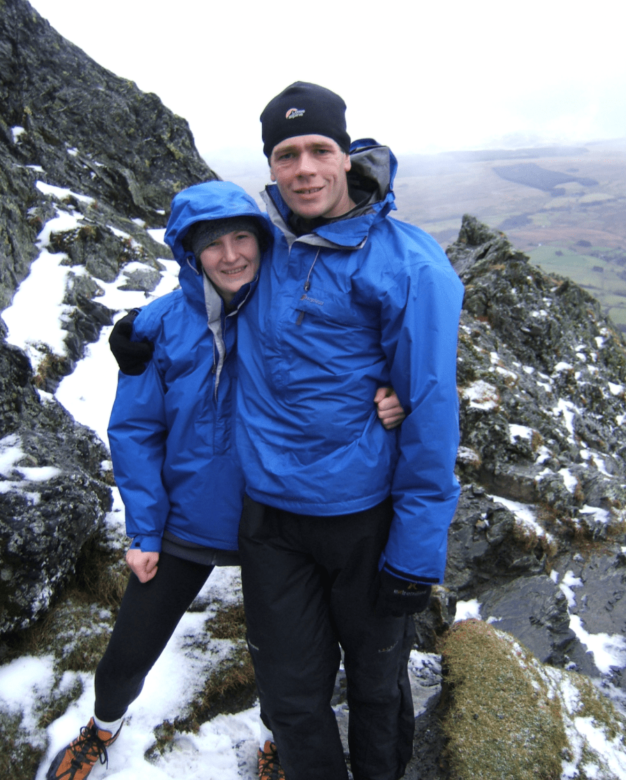 Kate's husband Matthew died in a climbing accident, leaving her with PTSD - credit James Walsh