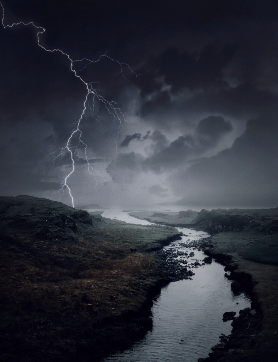 Lightning over a watercourse on the Isle of Skye See less Upload date: 14 June 2025 Created by: stef.f