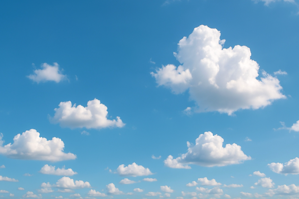Cumulus clouds. Credit: Shutterstock