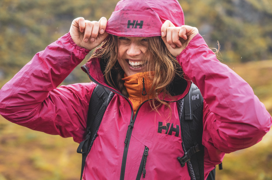 Putting the Odin Inifinity Minimalist jacket through its paces on Sognefjellet, Norway. credit credit Sverre Hjørnevik